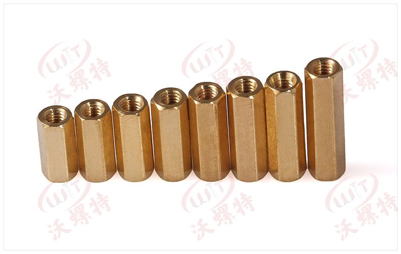 銅螺柱.雙通六角