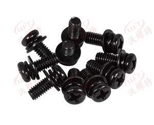 碳鋼組合.圓頭十字發(fā)黑